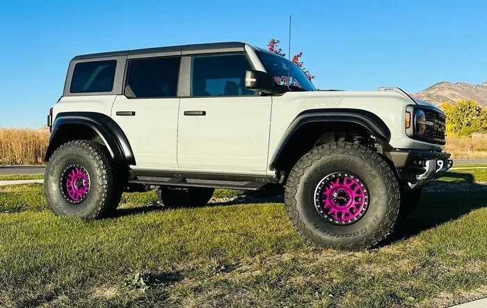 39" BFG KO2 tires + RPG Coil Spring Perch Collars on Bronco Raptor