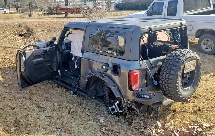 I flipped my Bronco about 5 or 6 times