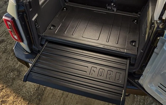 Ford Bronco Slideout Tailgate finally available as an accessory!