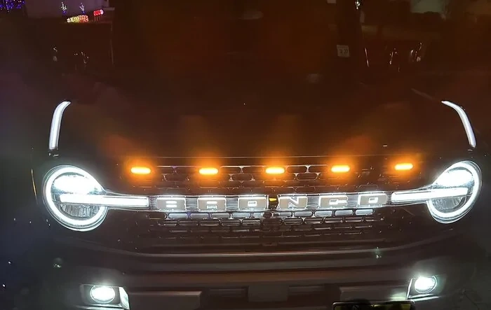 Installed LED Front Lights (Quake, Oracle & IAG LED Lights)