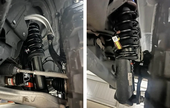 Hoss 3.0 Fox Coilovers installed on Outer Banks