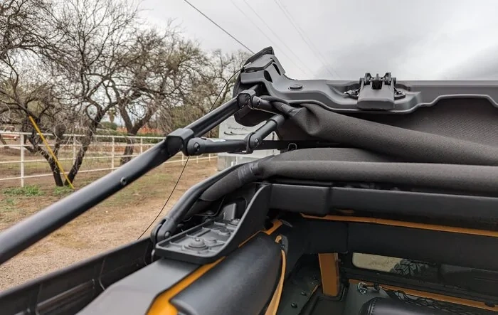 Installed our Bestop Skyrider for Hardtop