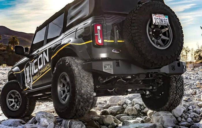 ICON Impact Pro Series Rear Bumper