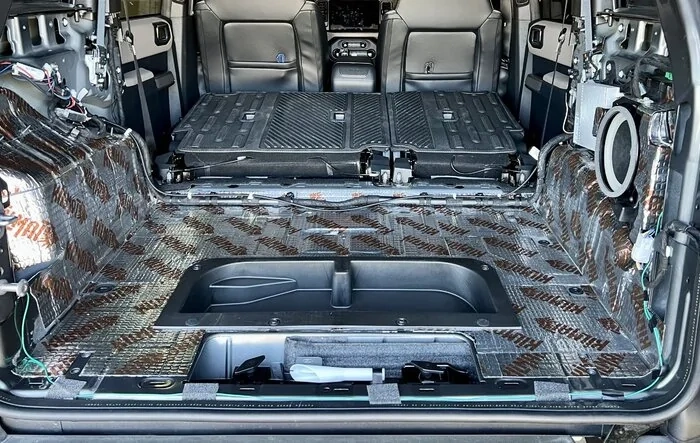 Anyone solve the seatbelt rattle? Lined interior with Killmat sound deadening mat