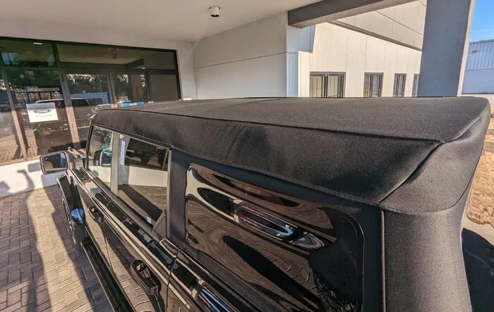 Updated Soft Top design improvements spotted on 2023MY Bronco
