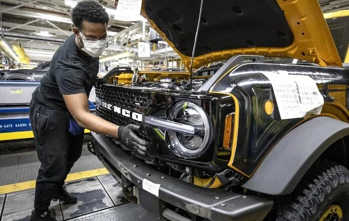 Bronco Production Line Assembly Video