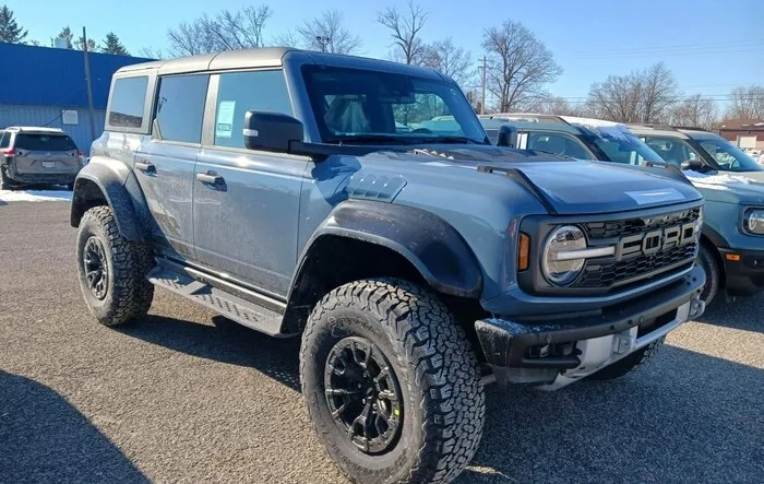 This Azure Gray Bronco Raptor beauty was just dropped off!