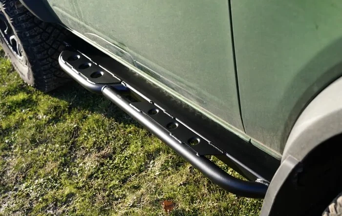 2-Door Bronco FRAME mounted 100% bolt on Step Sliders!  - Release video