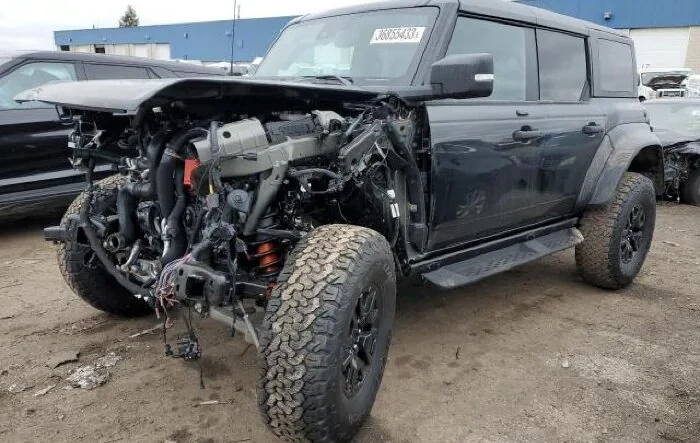 Salvage Bronco Raptor on Copart Ouch!