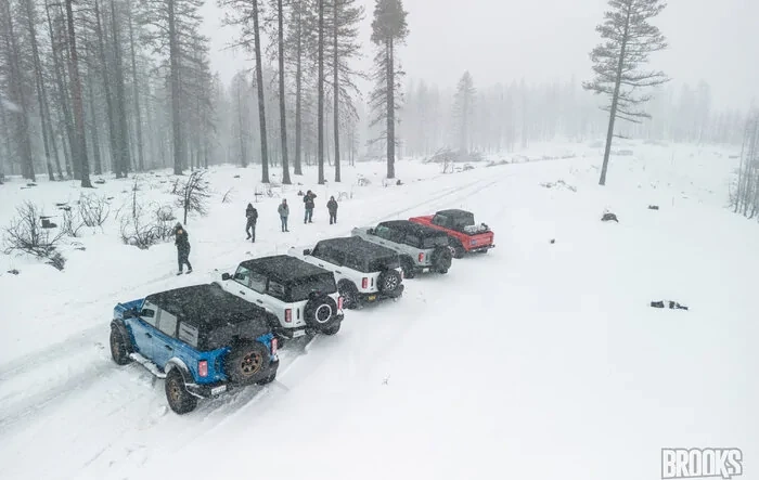 More play in the snow ... Gold Country Broncos