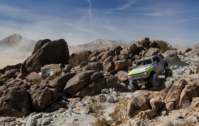 Bronco Retains Crown in Ultra4 Stock Racing Class at King Of The Hammers 2023 w/ 1-2-3 Podium Sweep