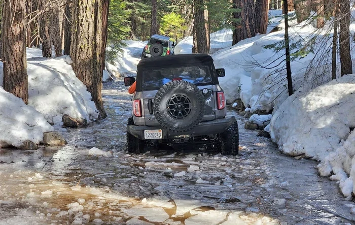 Bronco Snow Day @ Eagle Lake, Fordyce Trails Sierra Nevada Mountains