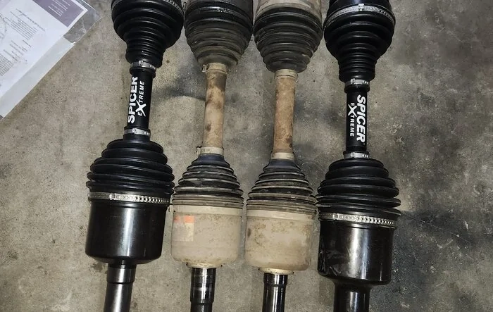 Installed 5.38s and Spicer Ultimate  44 FDU  and Extreme CVs 32 spline