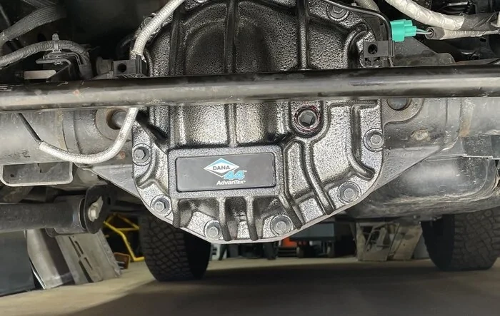 Installed: Dana 44 M220 AdvanTek Nodular Differential Cover (From Jeep JL Wrangler) -- DIY