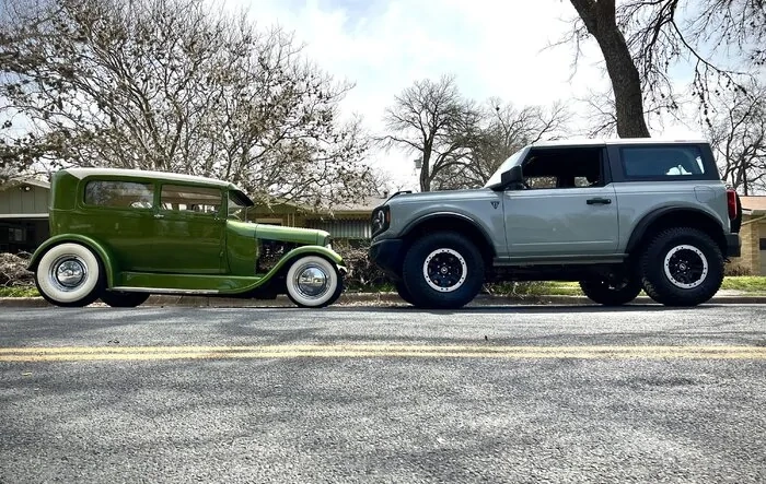 Two Fords - Almost 100 Years Apart