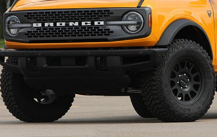 New Ford Performance part: BRONCO METHOD 17"X8.5" WHEEL KIT - MATTE BLACK