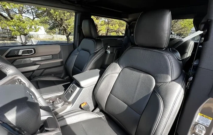 New Seats Installed - Katzkin in Black with Fawn Stitching