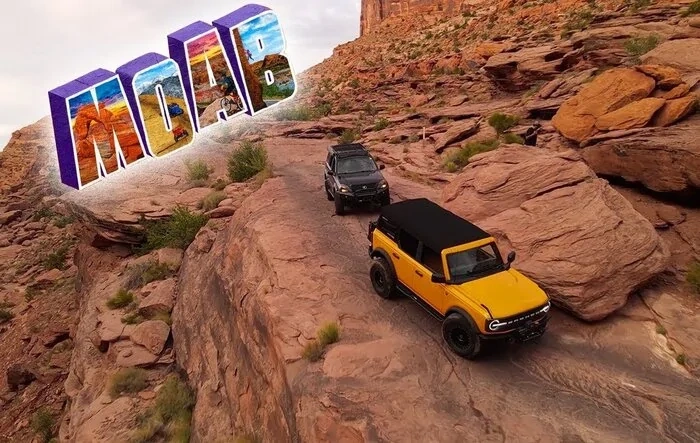 Moab wheeling video!  Too much fun with our Built-Sqach Bronco and GX470