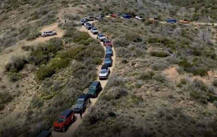 Big Bronco Group Run = Big Fun! @ Montana Mountain AZ