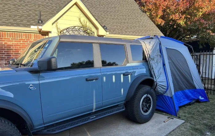 Black Diamond Bronco Car Camping Build