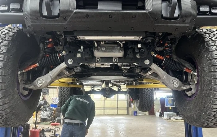 74WELD Steering Rack installed review on my Bronco Raptor