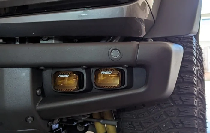 DIY: Raptor Fog Lights Installed on Standard Bronco