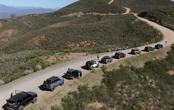 Great outing with a couple first-timers (including a Bronco Sport) for 50 miles of dirt