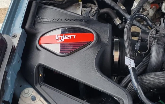 Injen intake installed on 2.3 Bronco
