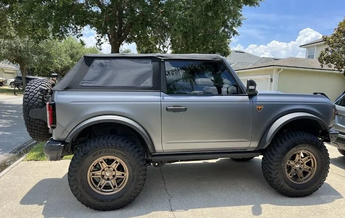 Rampage TrailView Fastback Soft Top for 2 door Bronco -- installed first impressions & photos