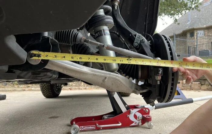 Some stock suspension calculations and measurements