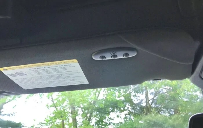 Homelink Integrated in Sun Visor - DIY install & photos