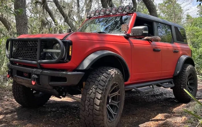 Matte Red Wildtrak Build