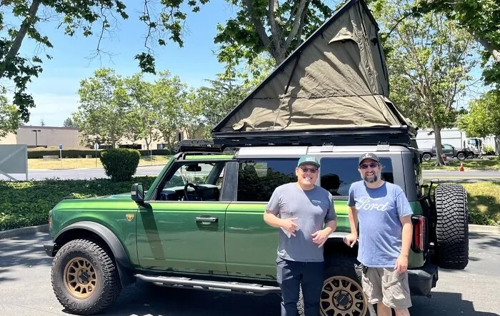 Inspired Overland RTT and Hooke Roof Rack installed