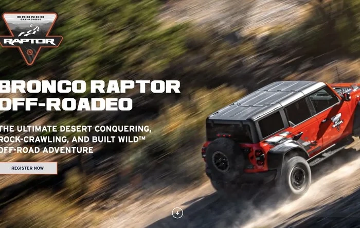 Bronco Raptor Off-Roadeo Registration Is Open!