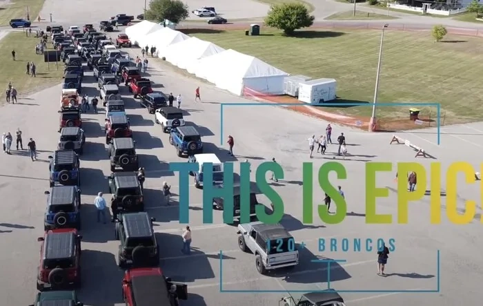 1st Annual Bronco The Mac Event (Michigan) featuring police-escorted drive, parade and trail rides