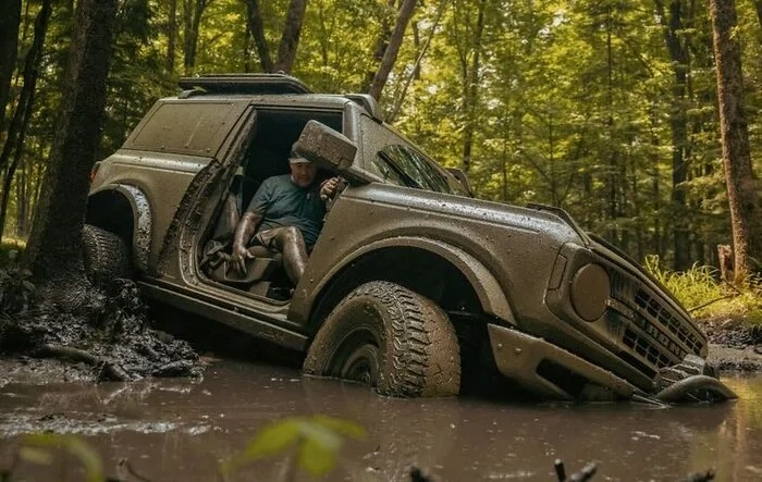 Broncos Take Over Tigerton WI, Part 2:  Bronco Mud Pit Mayhem