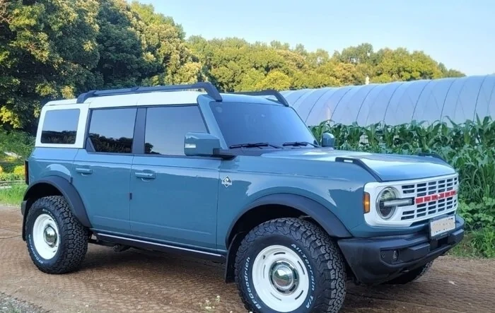My custom Bronco "Heritage" Area 51 in South Korea