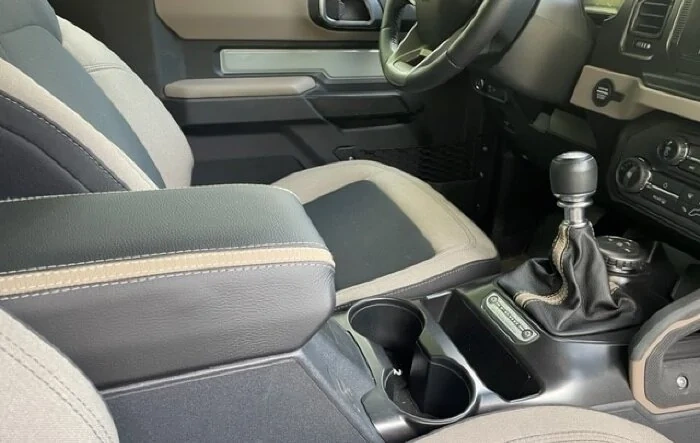 Got Redline custom leather console and shift boot installed.
