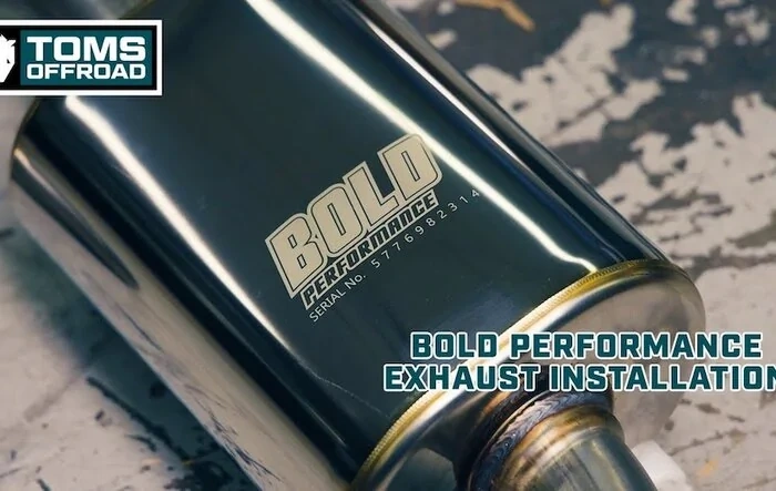 Bold Performance Axle-Back Exhausts for Ford Bronco (Toms Offroad Installation)