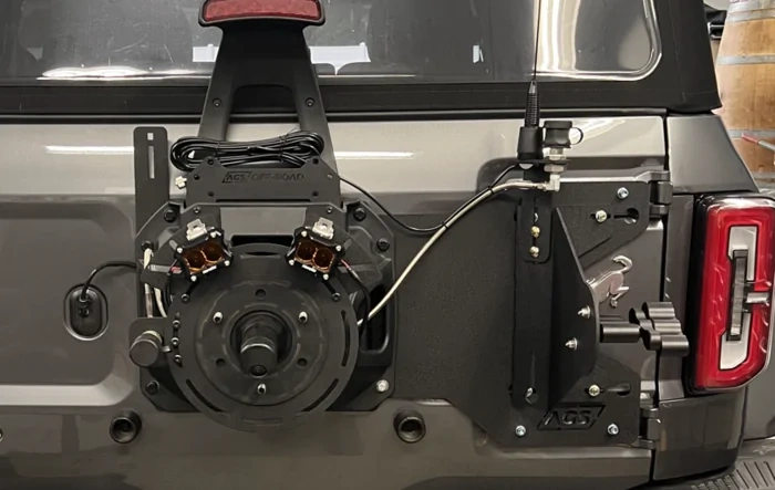 AGS Off-Road Tailgate Reinforcement Compressor Mount
