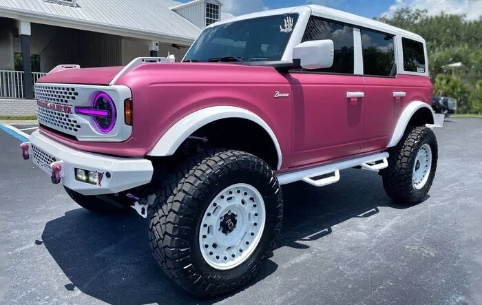 Barbie-Inspired Bronco is a Used Black Diamond Selling for $89,890