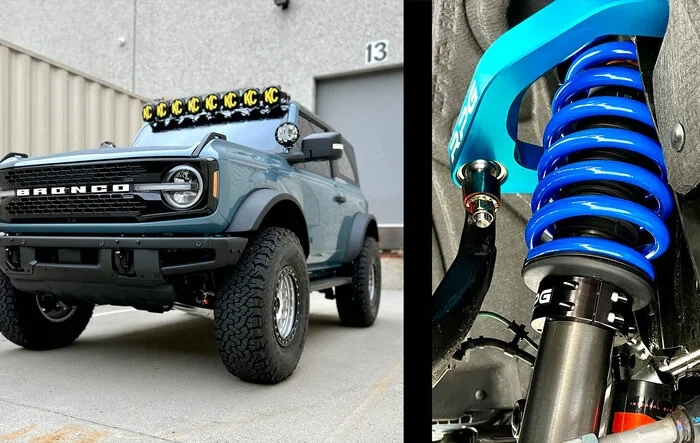 King Blue Accents on HOSS 3.0 (Fox) Shocks