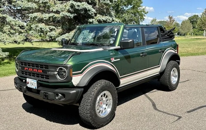 Eruption Green Retromod with Ranger Stripes