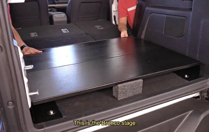 "Bronco Stage" Leveling Platform from Diabolical Inc