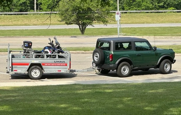Towed a GSA motorcycle from Pittsburg PA to Vernon VT