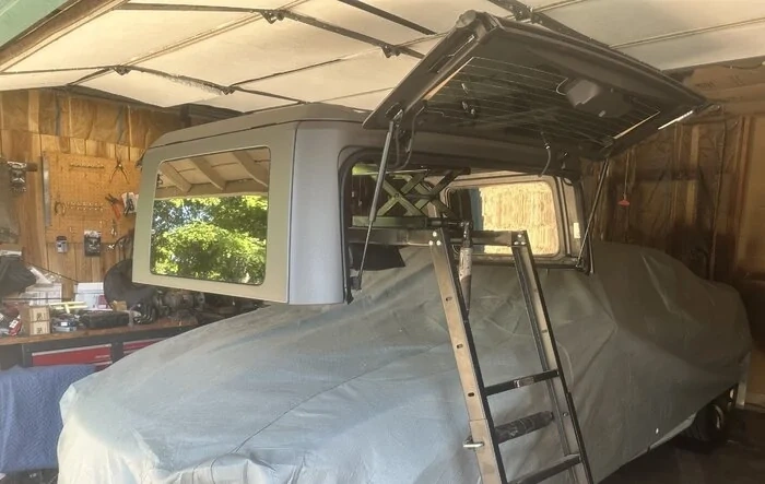 Homebrew Rear Hardtop Shell Lift