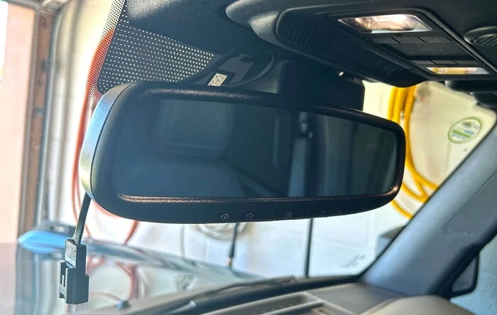 $10 Kia rear view mirror install w/ homelink, auto dimming, compass (updated w/ videos & pics)