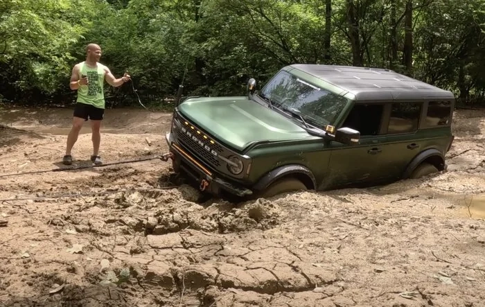 That mud SUCKED!