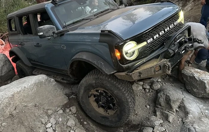 Night time Rubicon attempt... Metalcloak bumpers and control arms tested