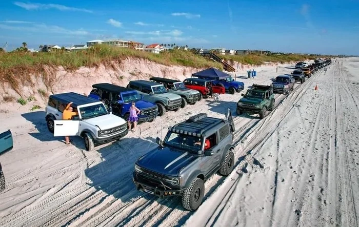 2nd Annual "Christmas in July" by FL6G sees 96 Bronco turnout!